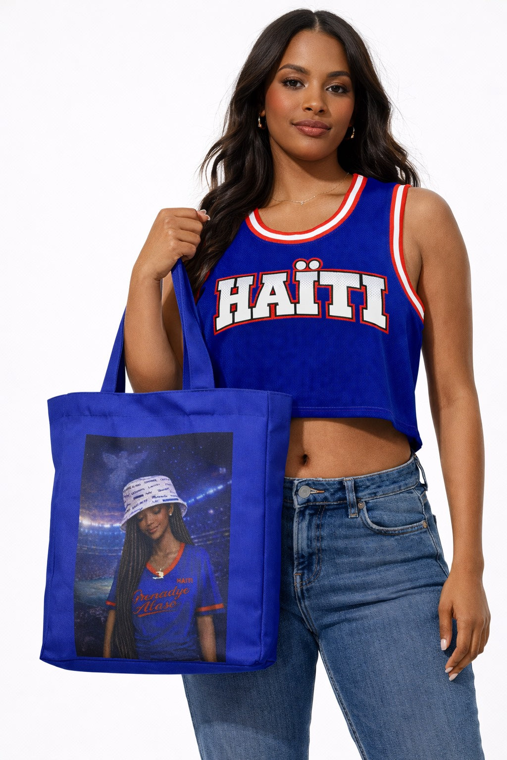 Haitian Pride Canvas Tote Bag
